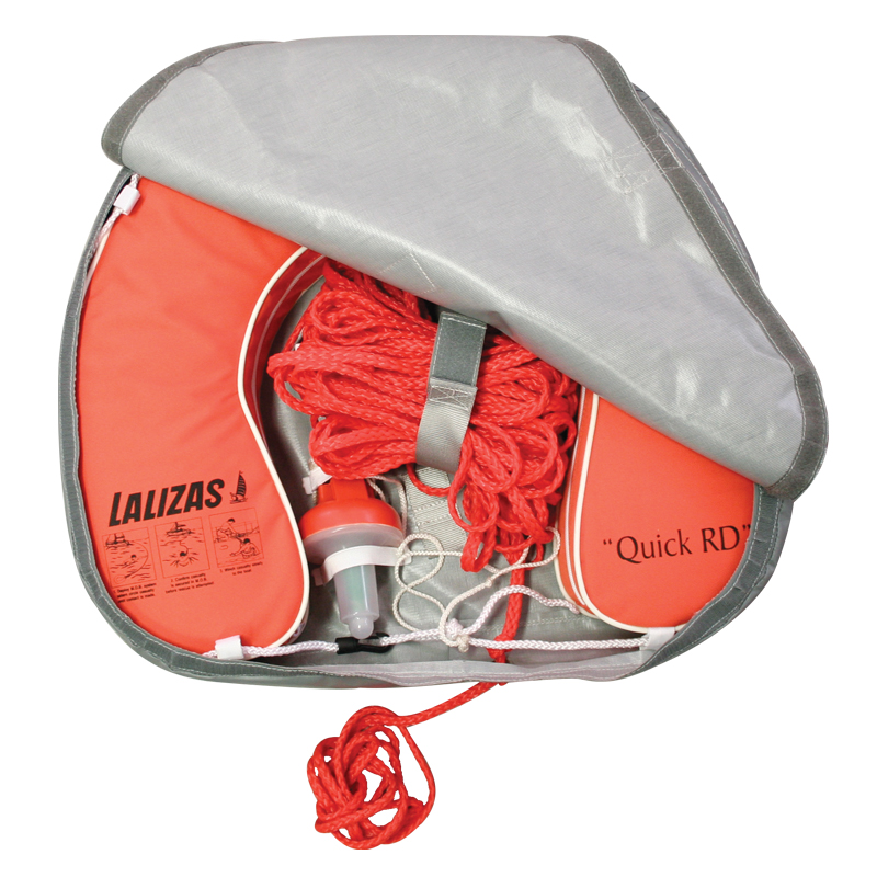 Kit boya herradura ‘Quick RD’ naranja, luz de aro 71325, 30m rabiza, estuche gris image