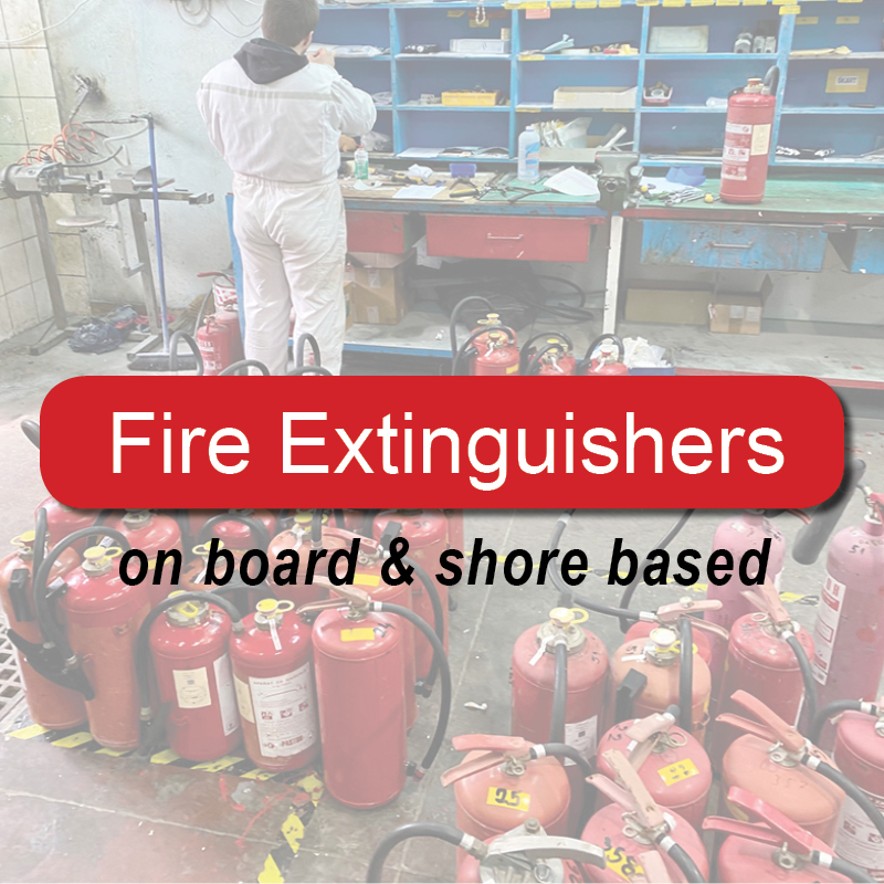 Extintores de incendios - a bordo y en tierra image