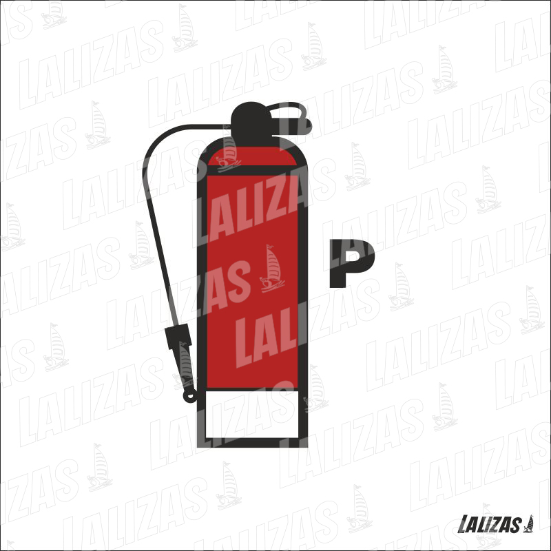 Extintor de incendios -polvo image