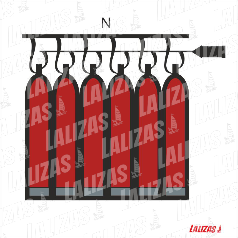 Batería fija para extintor de incendios - Nitrógeno image