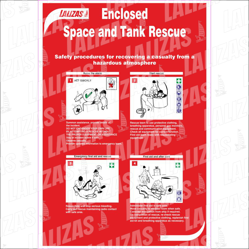 Espacio cerrado y rescate de tanques - Póster image